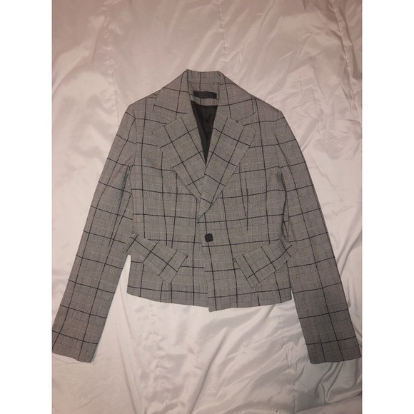 SÃO PAULO Pant Suit (Plaid) Size 6 - Picture 5 of 5